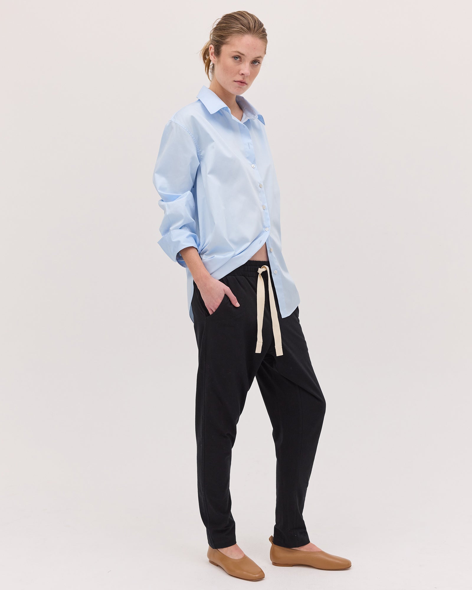 The Jersey Lounge Pant | Black