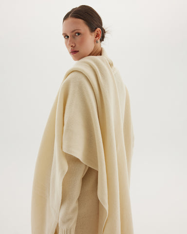 The Blanket Scarf | Winter White