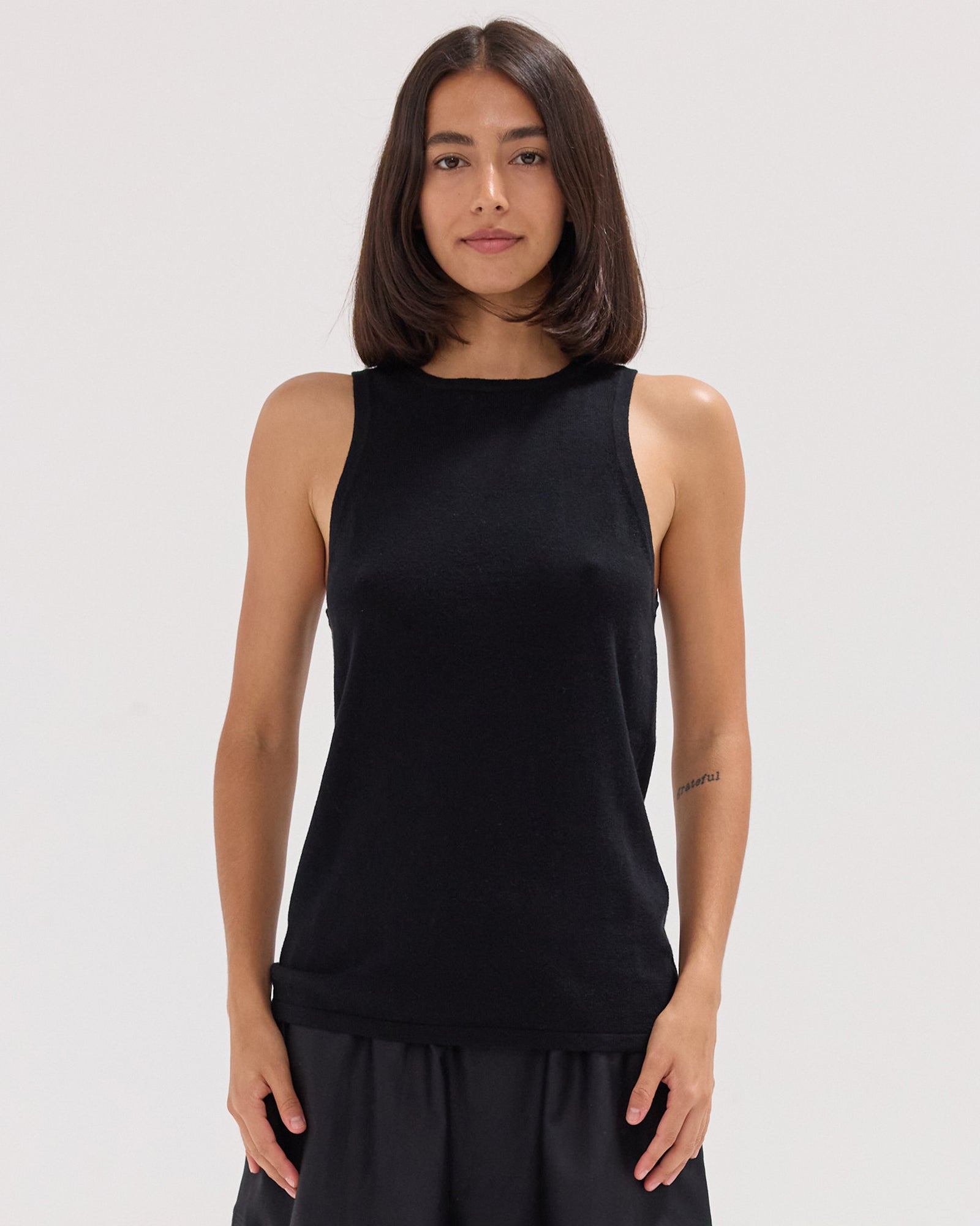 The Layering Tank | Black