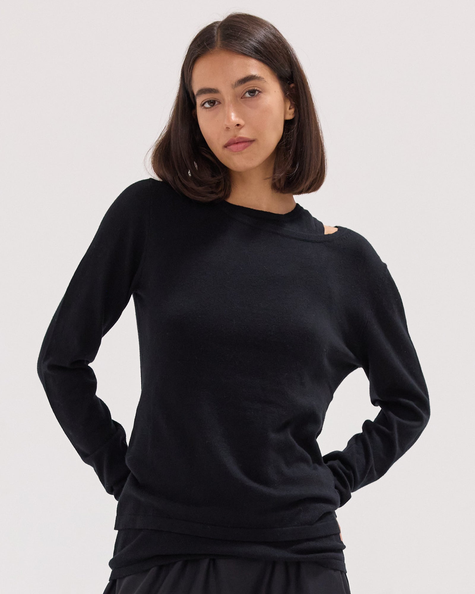 The Layering Long Sleeve | Black