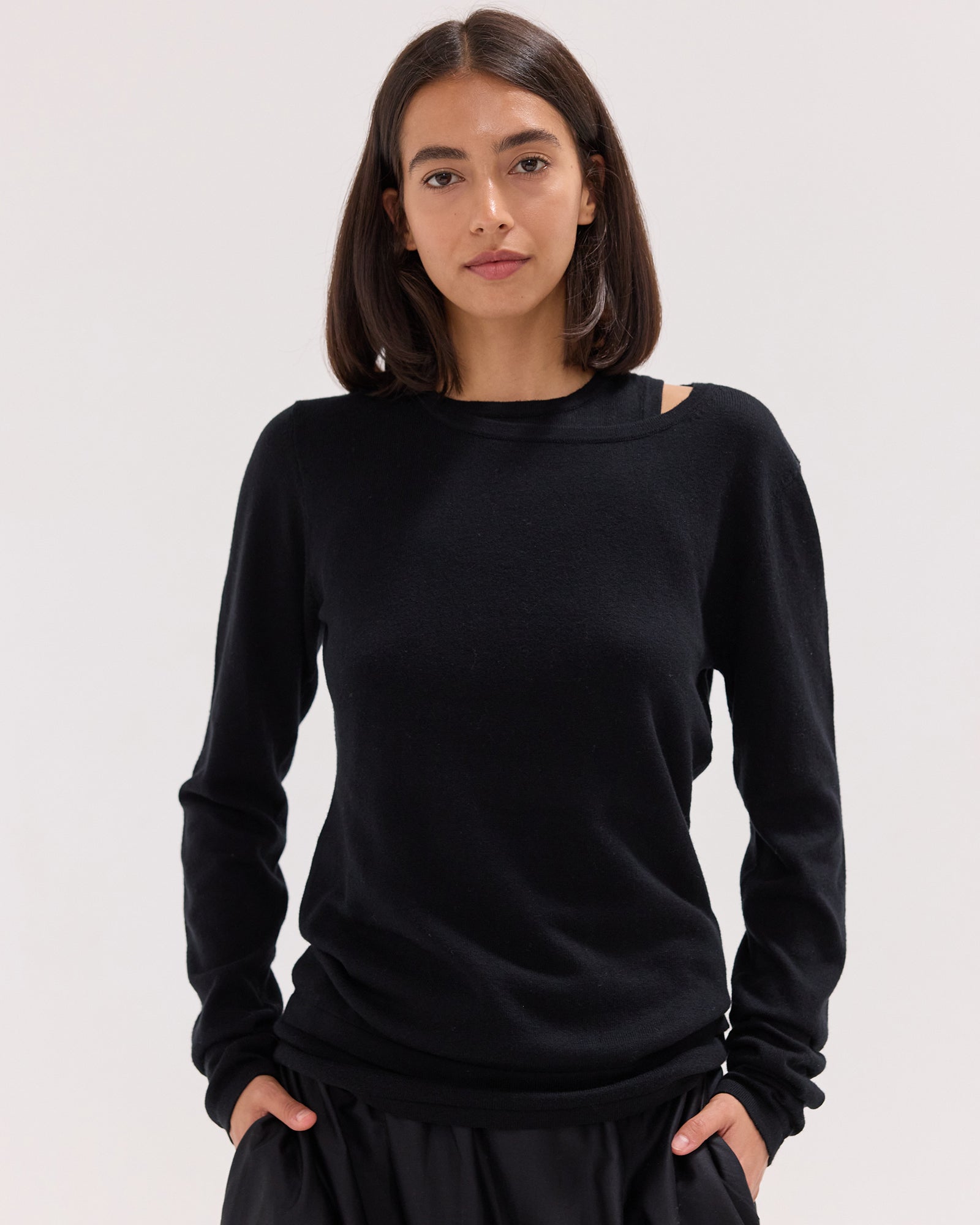 The Layering Long Sleeve | Black