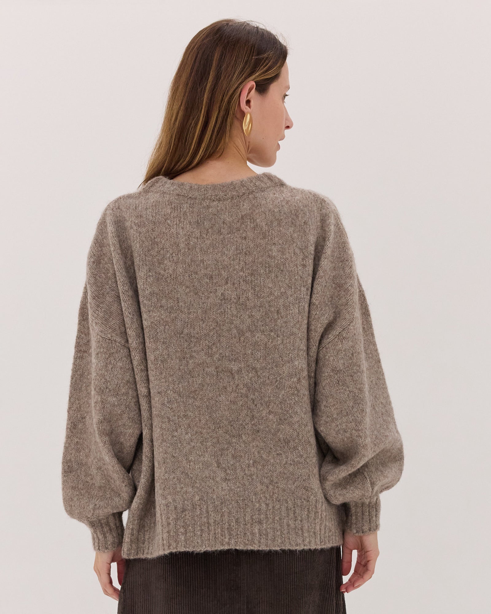 The Billow Sleeve Jumper | Sherpa