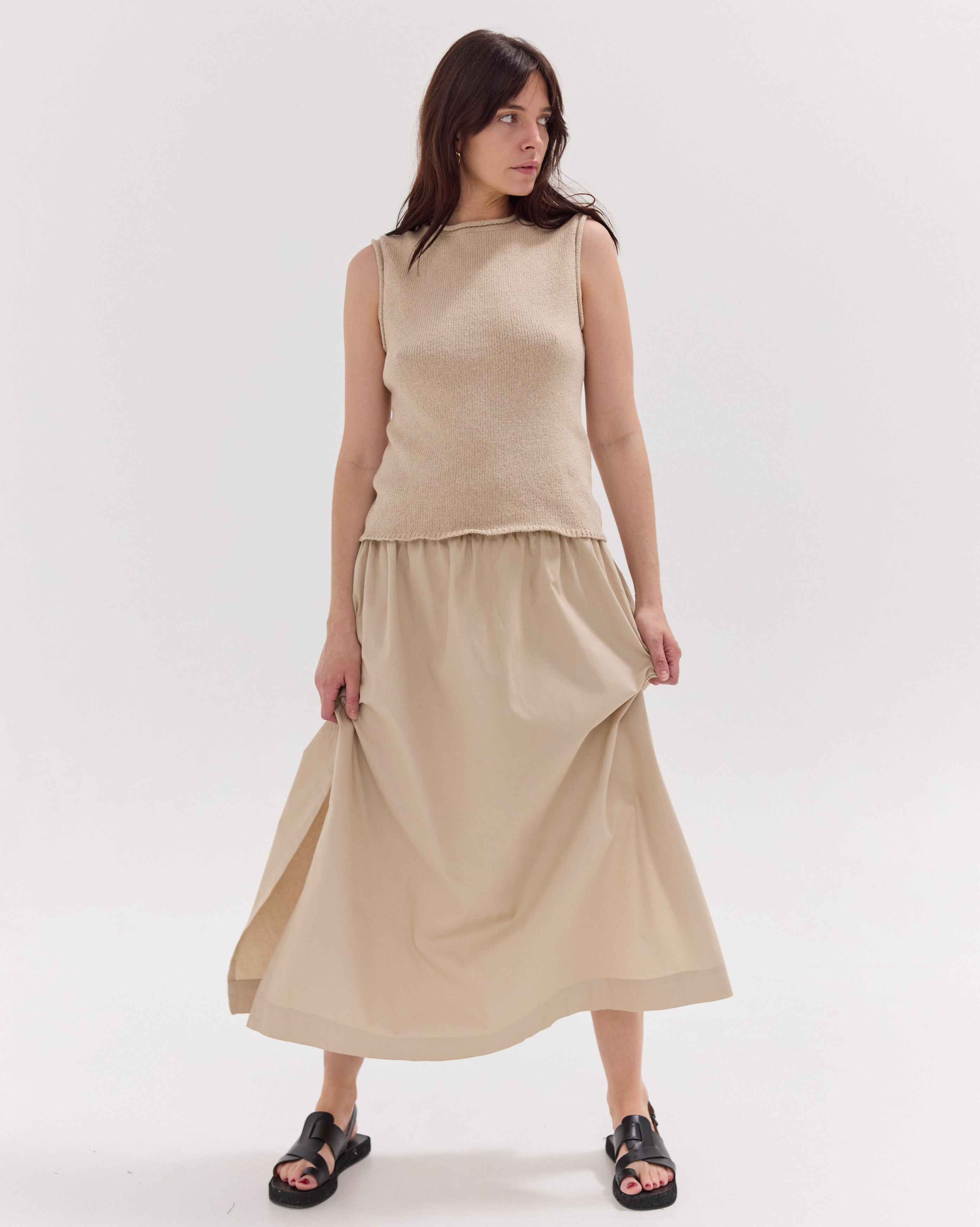 The Split Skirt | Bone