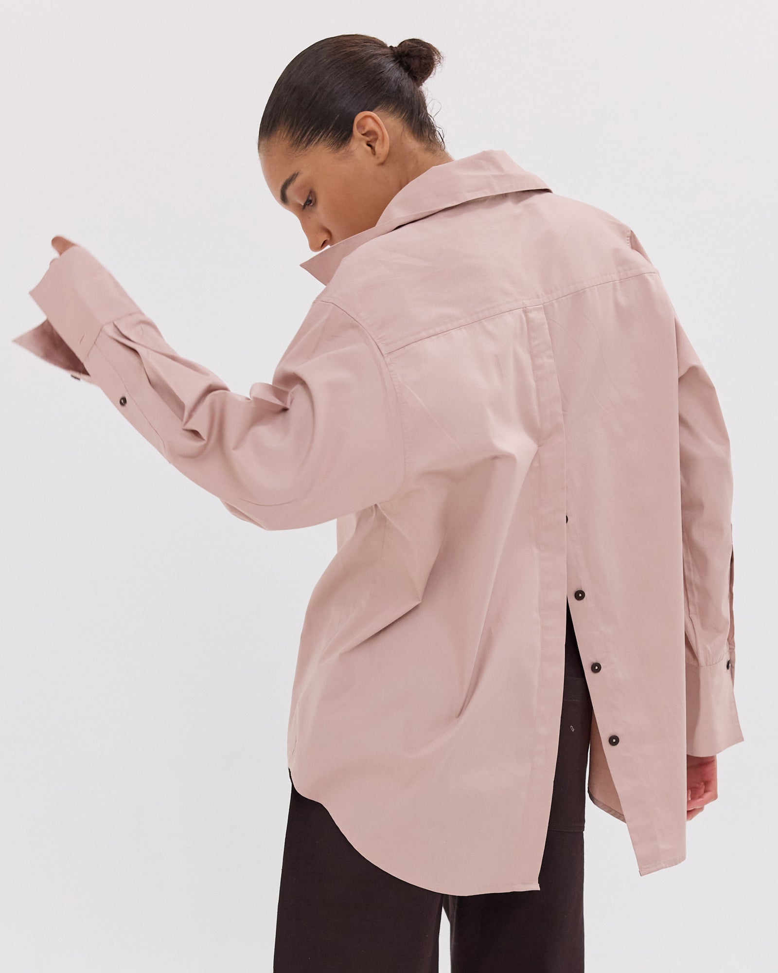 The Split Back Shirt | Lotus