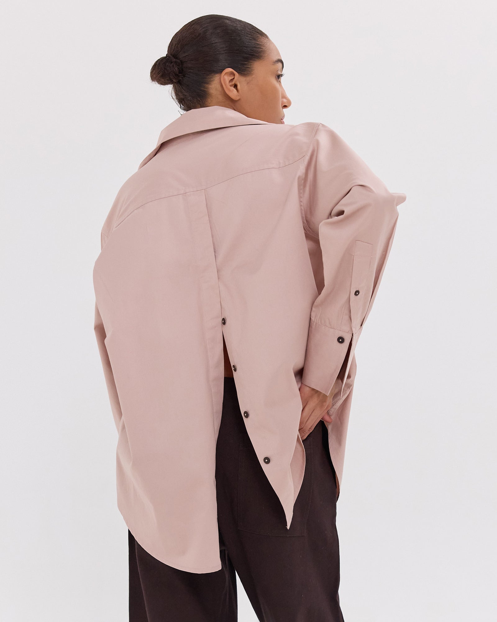 The Split Back Shirt | Lotus