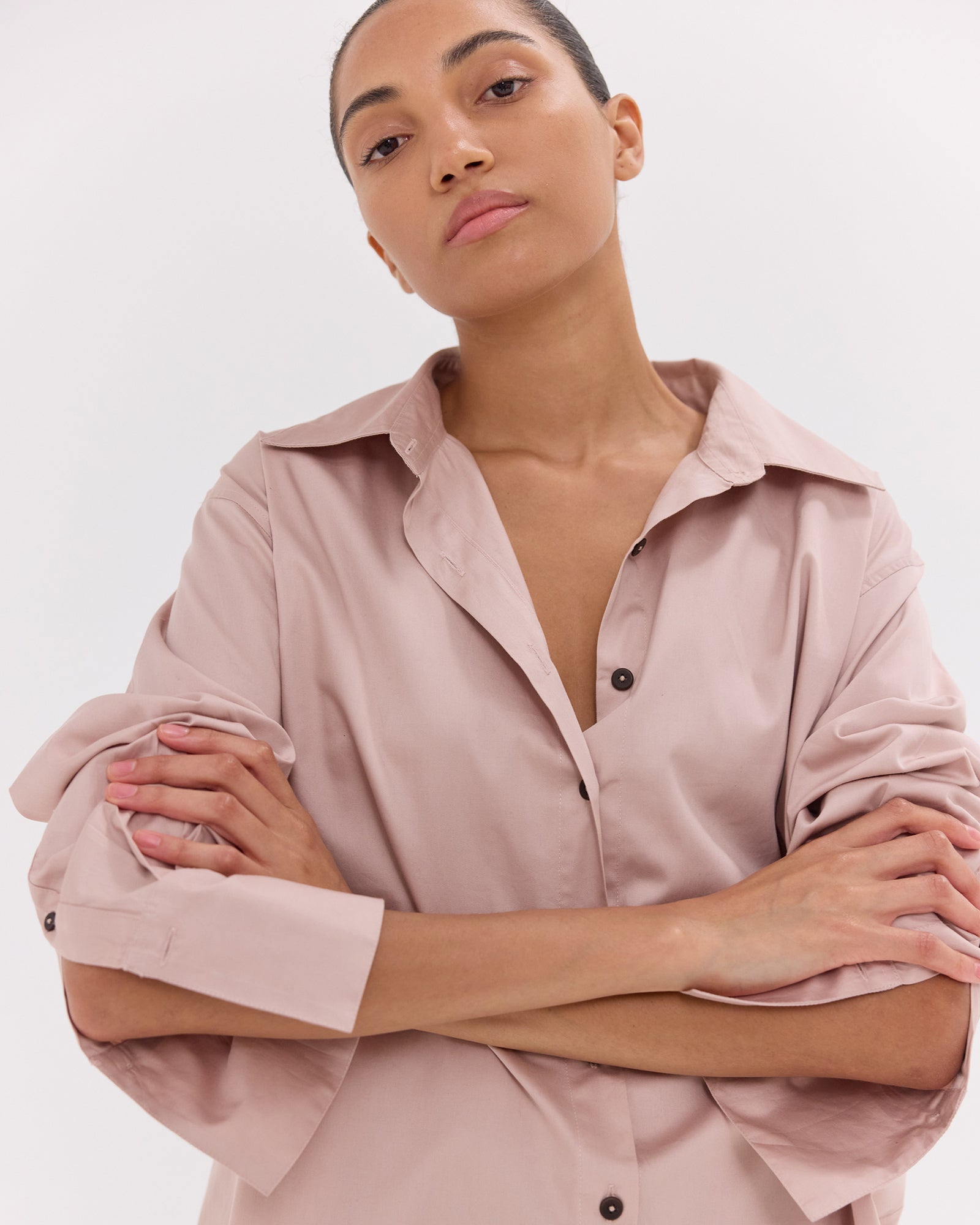 The Split Back Shirt | Lotus