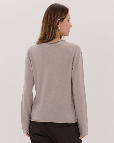 The Funnel Neck Top | Cobweb