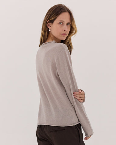 The Funnel Neck Top | Cobweb
