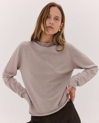 The Funnel Neck Top | Cobweb