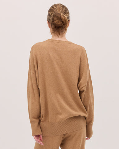 The Travel Crew Sweater | Rattan
