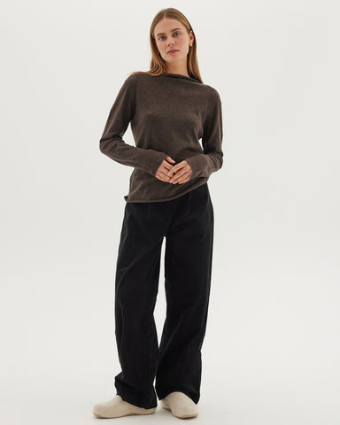 The Corduroy Tailored Pant | Black
