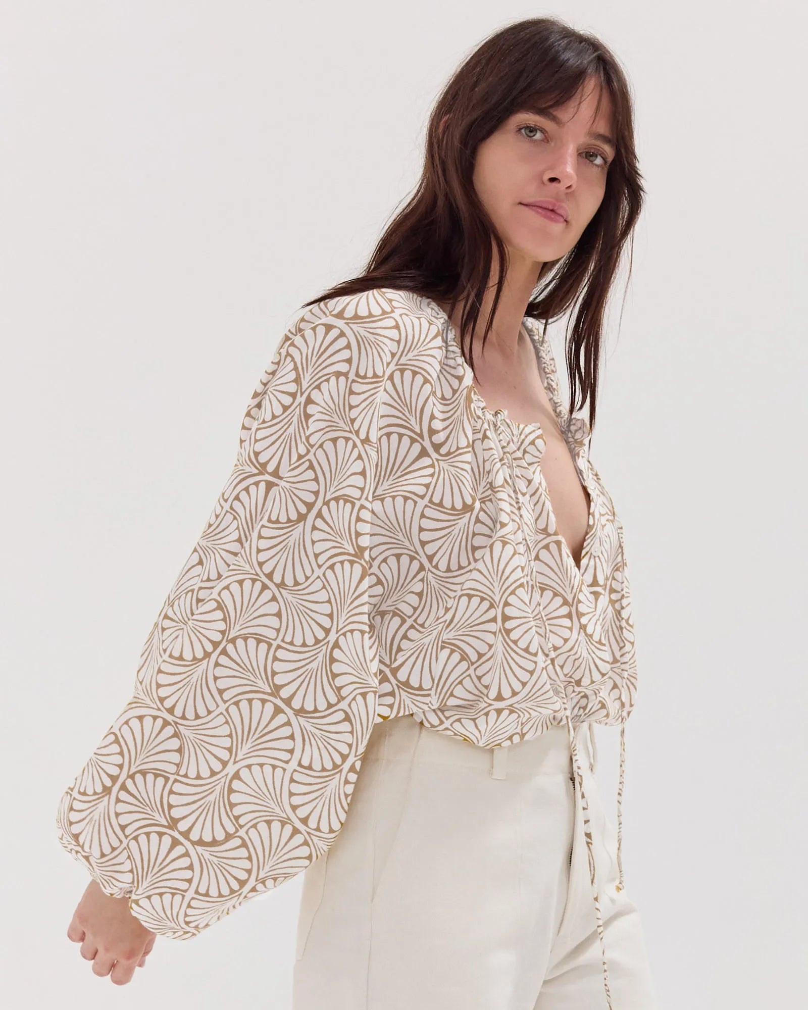 The Block Print Blouse | Stone by Cloth & Co. 