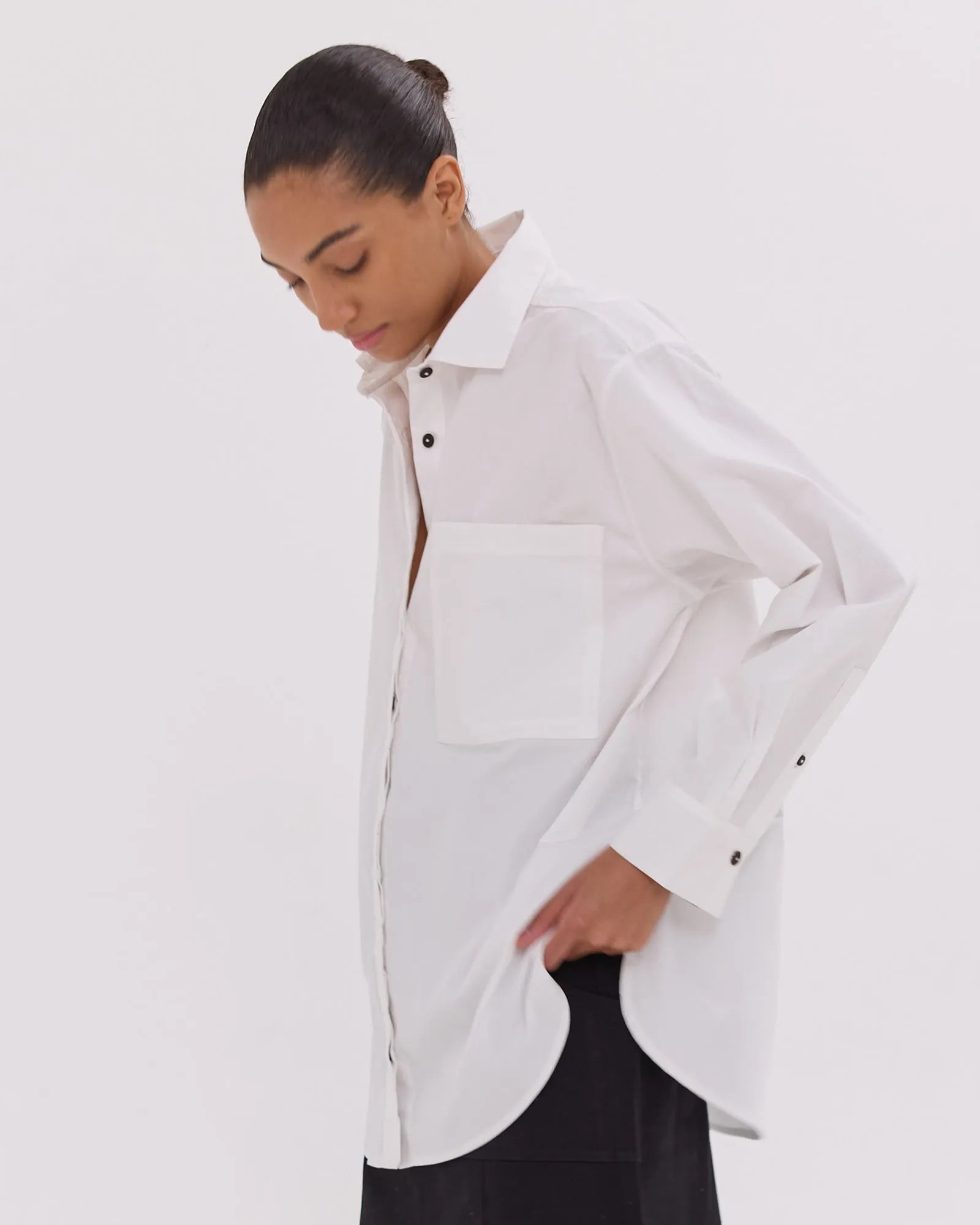 The Classic Pocket Shirt | White by Cloth & Co. 