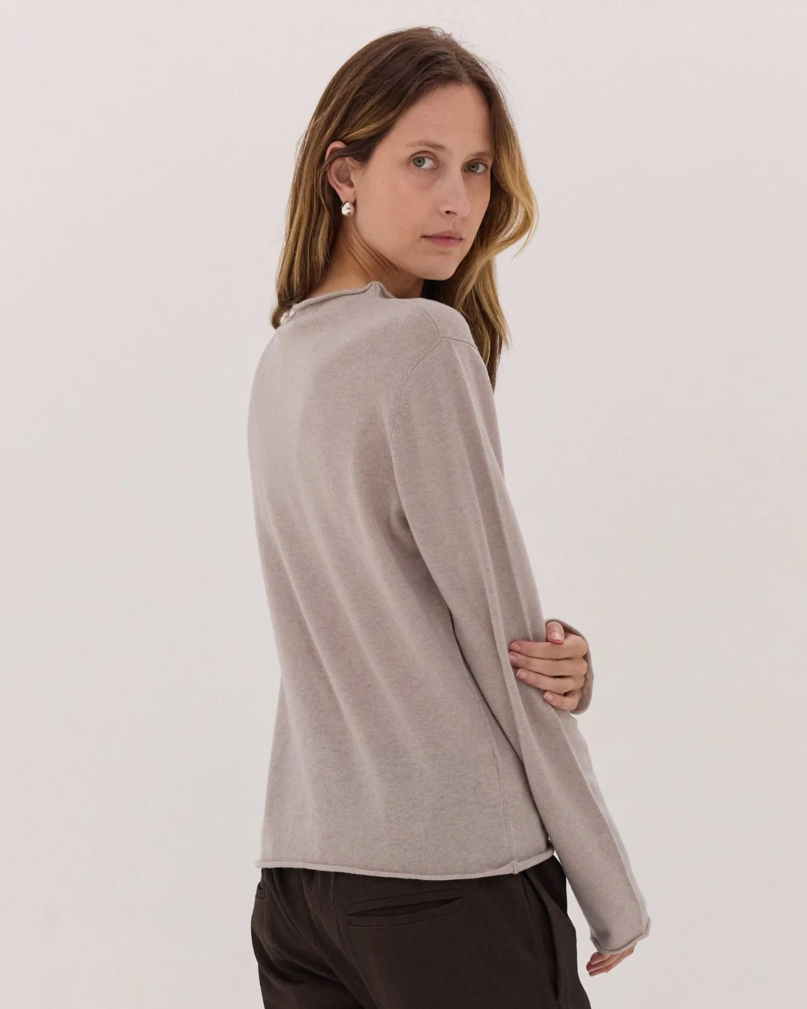 The Funnel Neck Top | Cobweb by Cloth & Co. 