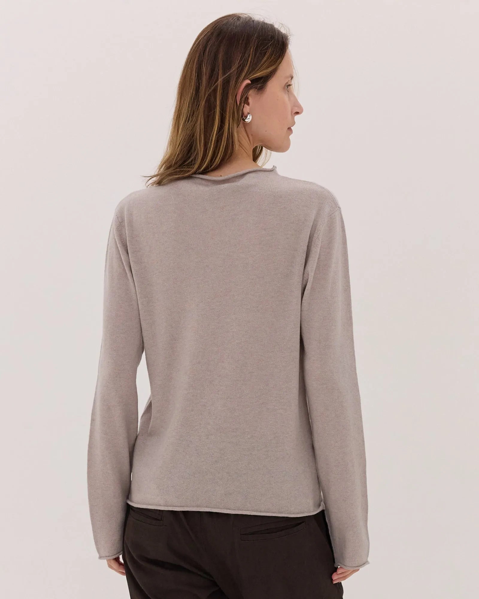 The Funnel Neck Top | Cobweb by Cloth & Co. 