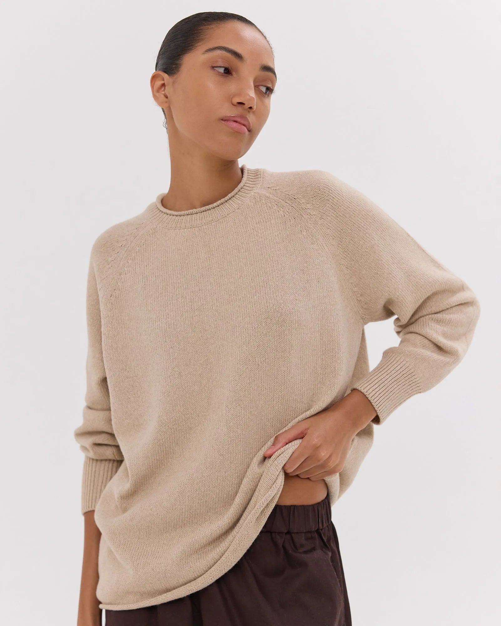 The Raglan Sweater | Dune by Cloth & Co. 
