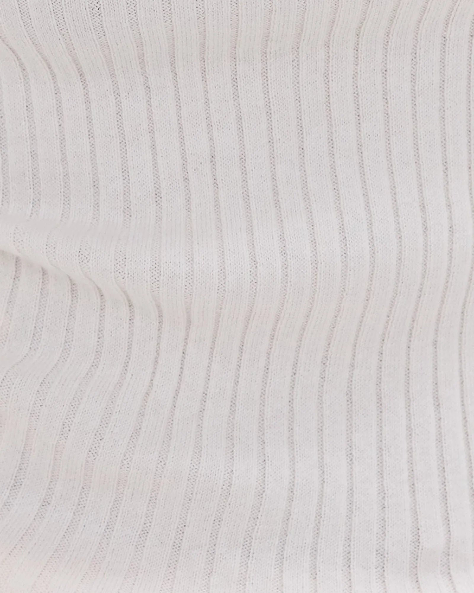 The Rib Funnel Tank | White by Cloth & Co. 