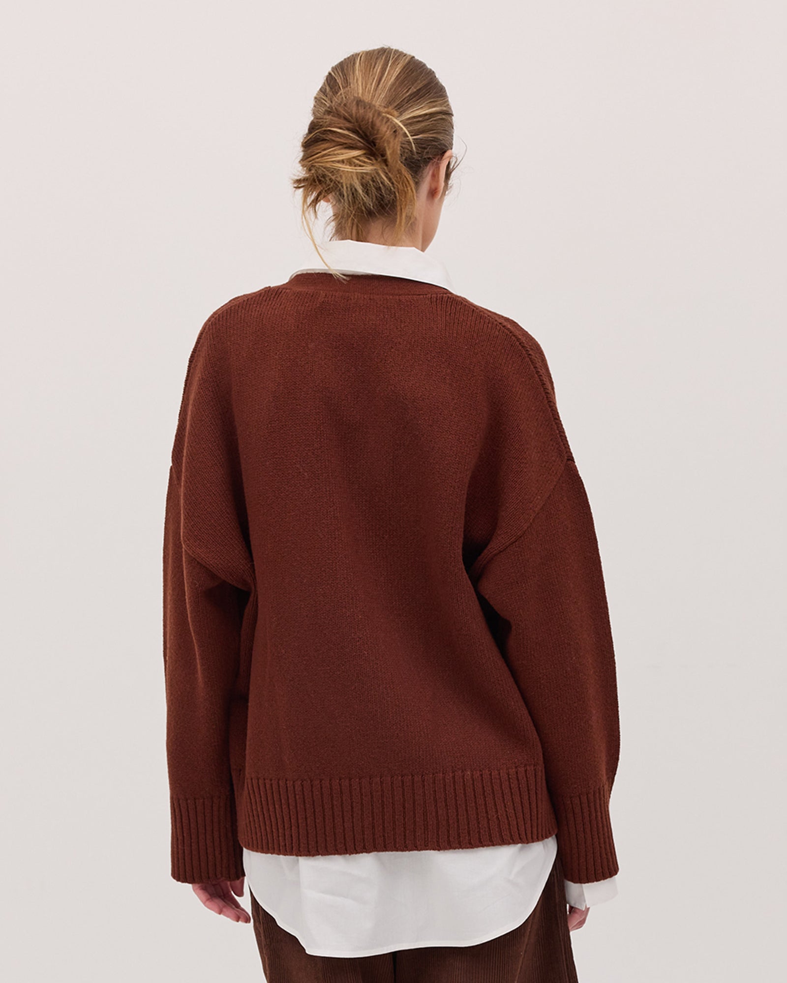 The Cardigan | Mahogany by Cloth & Co.