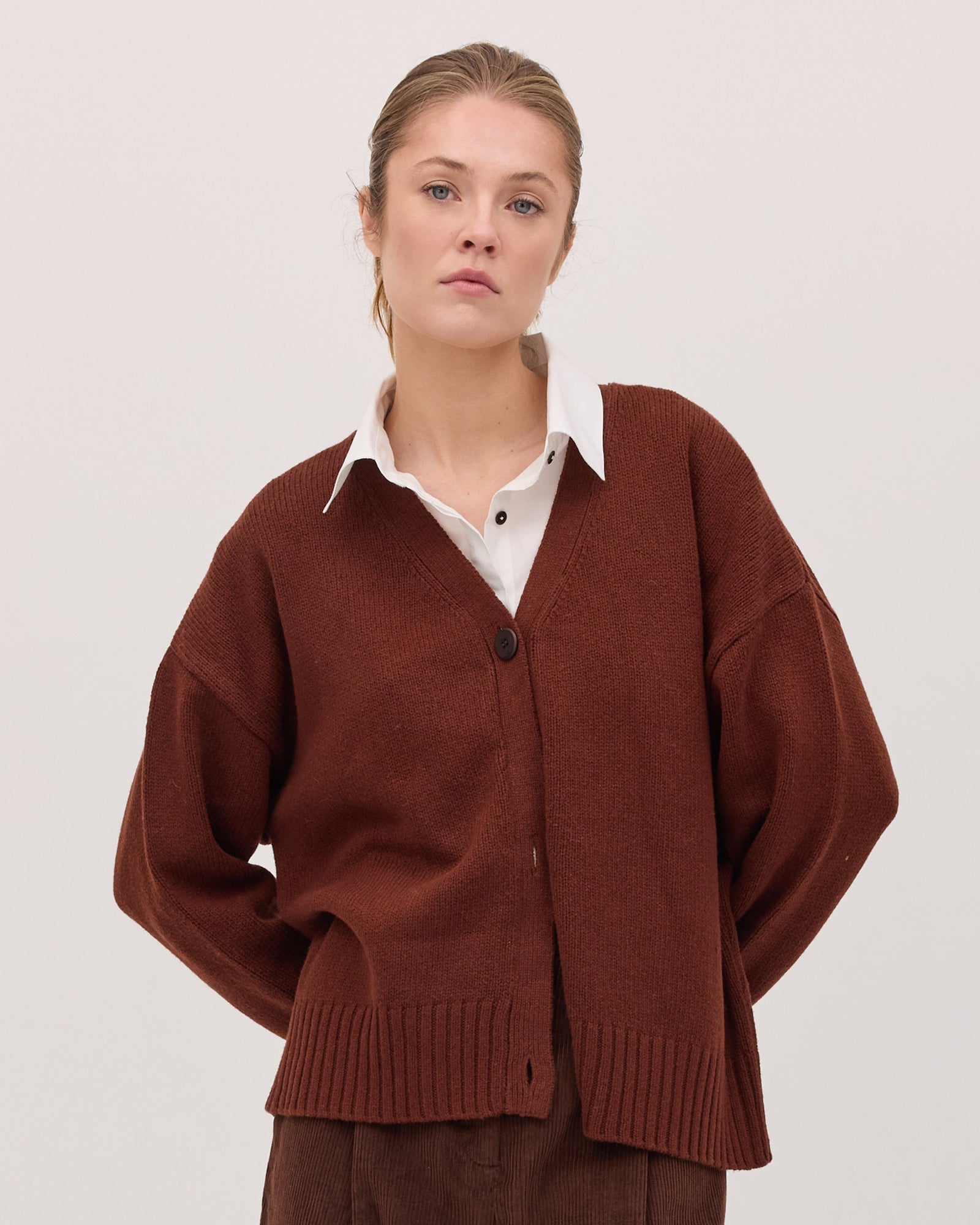 The Cardigan | Mahogany by Cloth & Co.