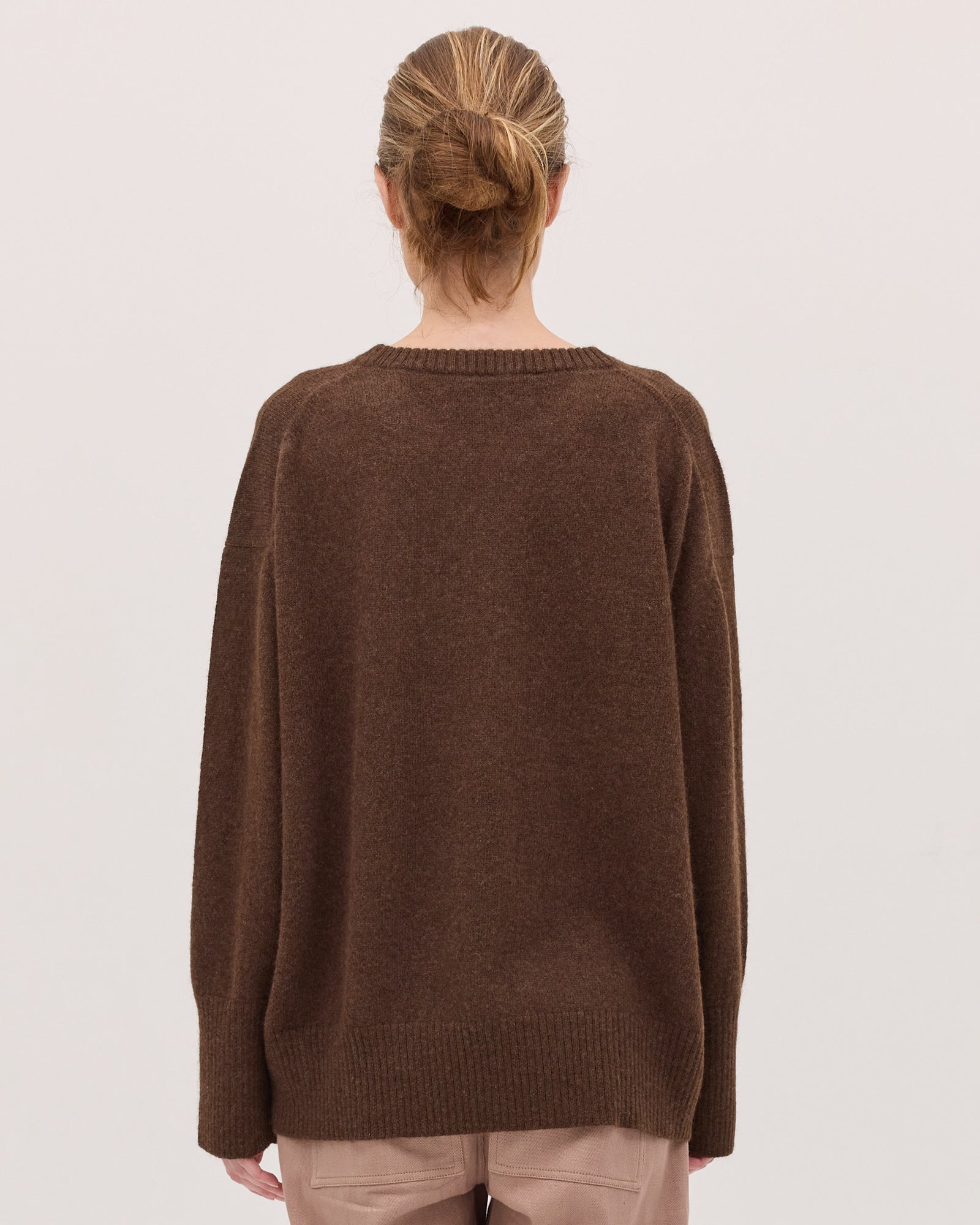 The Classic Crew Jumper | Espresso by Cloth & Co.