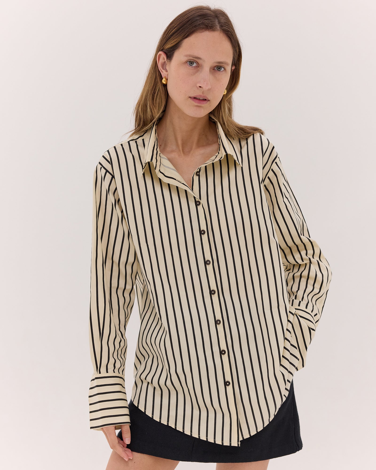 The Classic Shirt | Black & Cream by Cloth & Co.