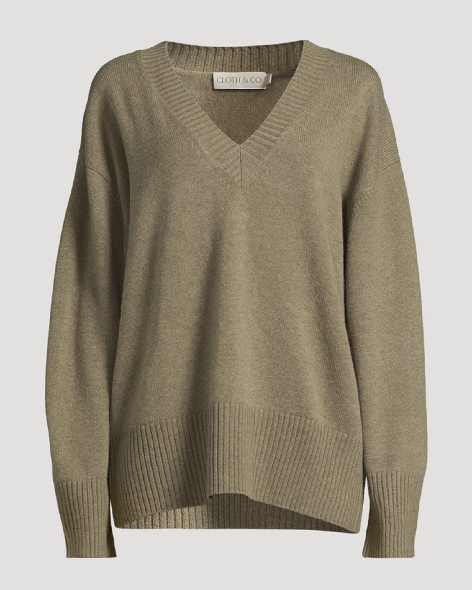 The Classic V Jumper | Breen by Cloth & Co.