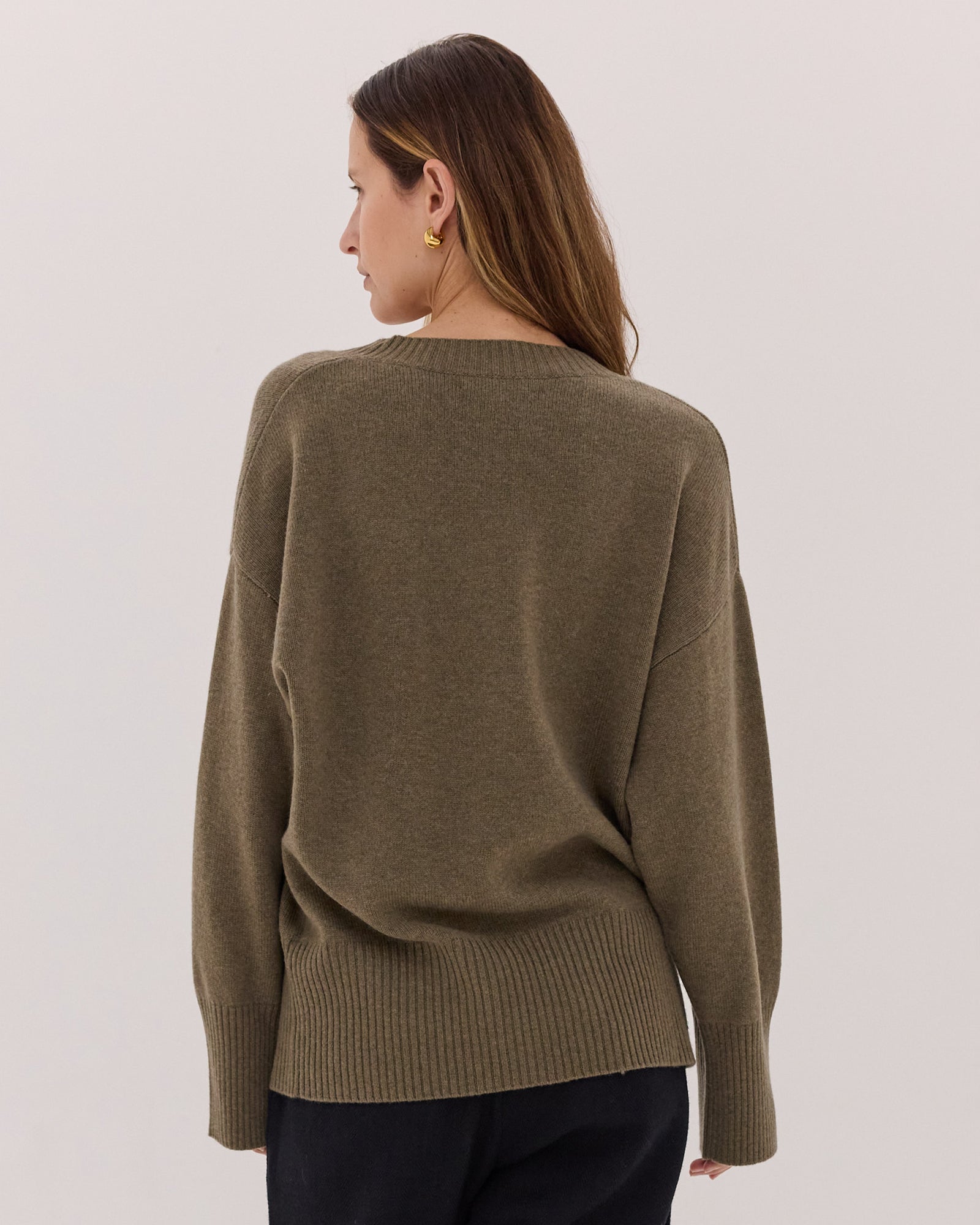 The Classic V Jumper | Breen by Cloth & Co.