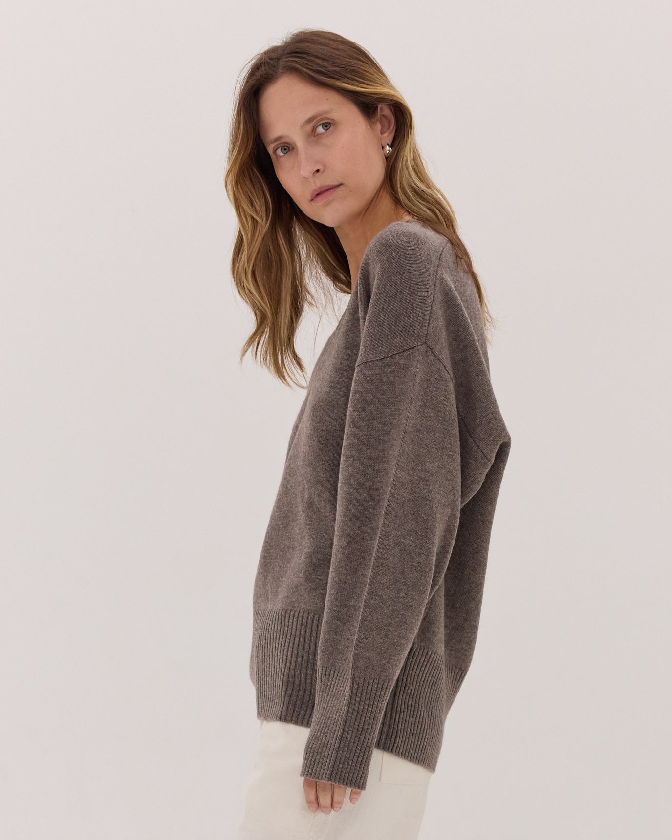 The Classic V Jumper | Vapor by Cloth & Co.