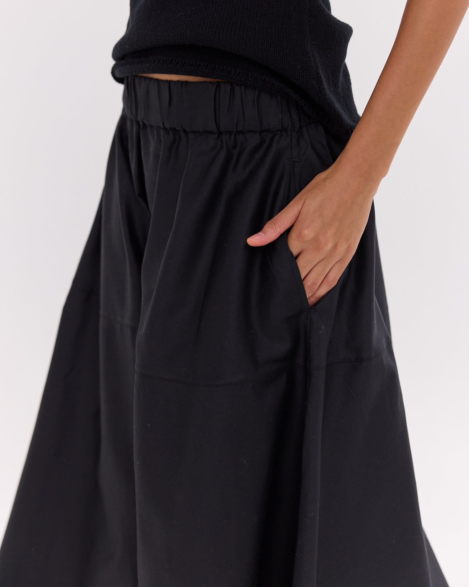The Maxi Skirt | Black by Cloth & Co.