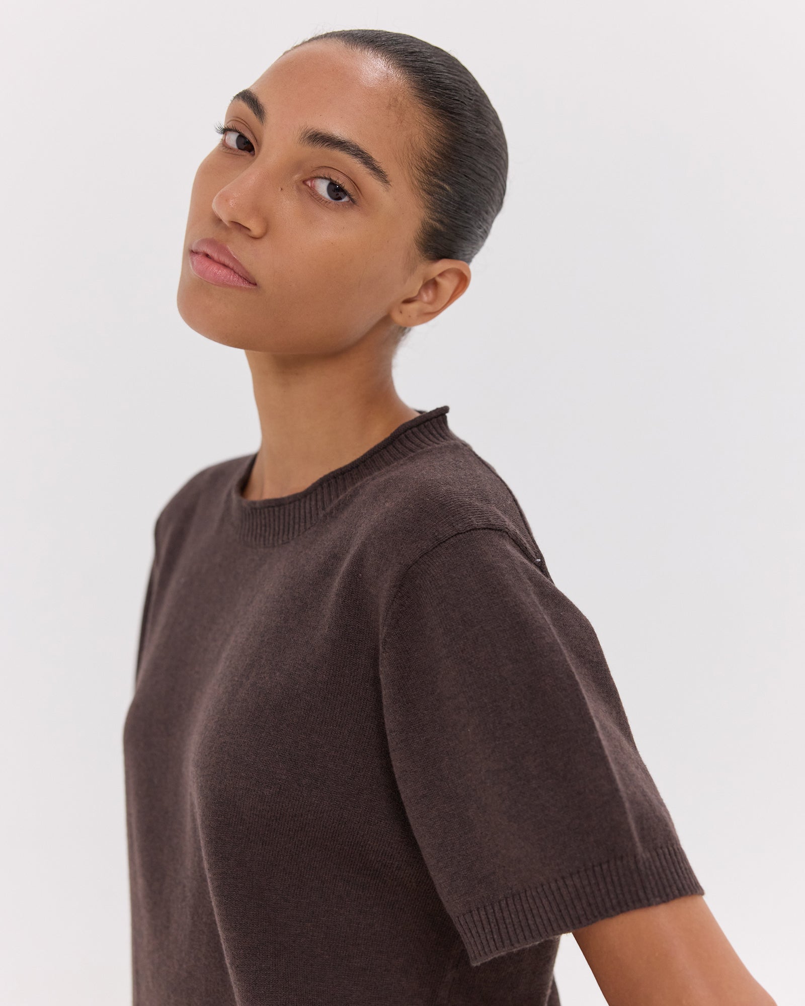 The Relaxed Tee | Brazil Nut by Cloth & Co.