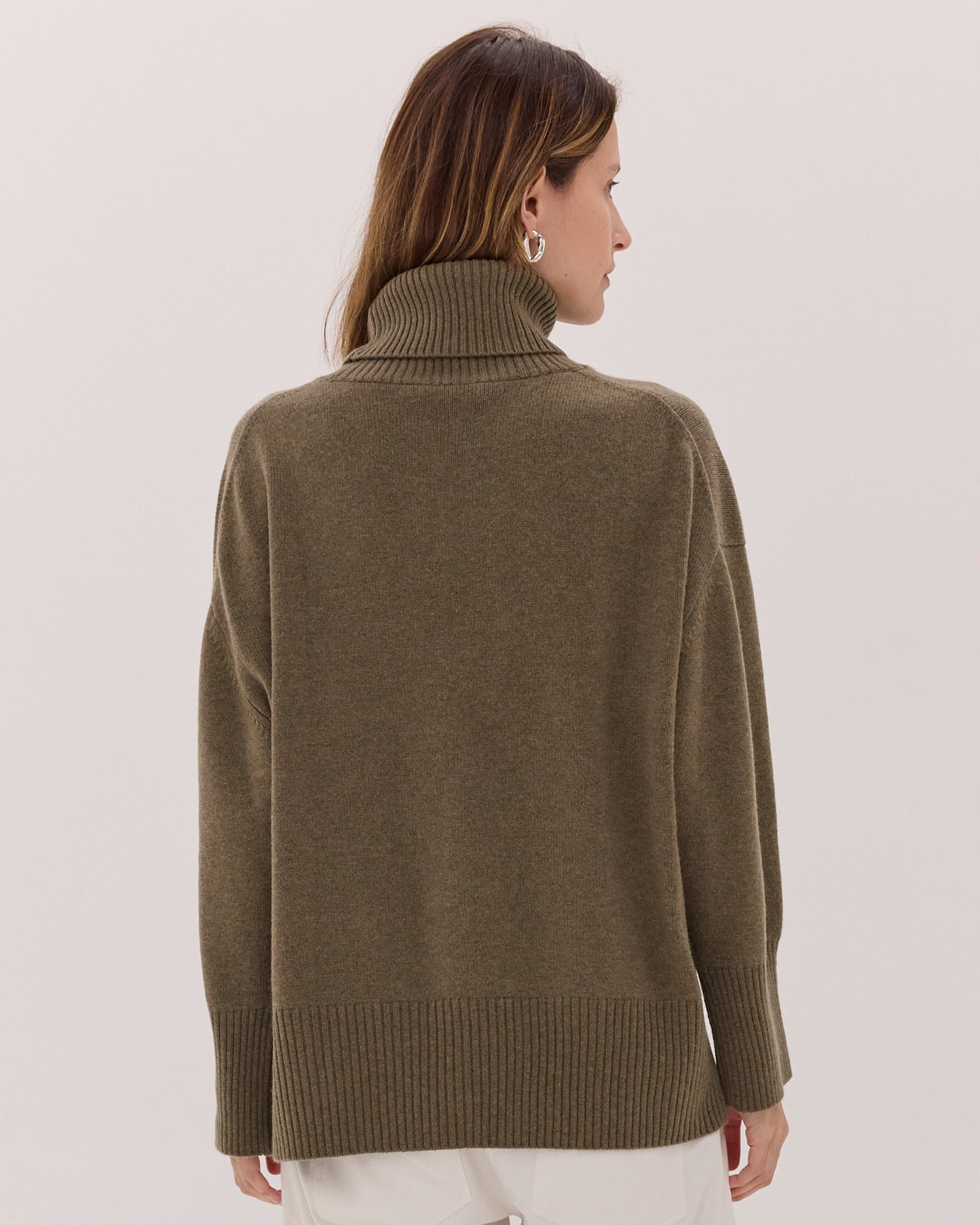 The Roll Neck Jumper | Breen by Cloth & Co.