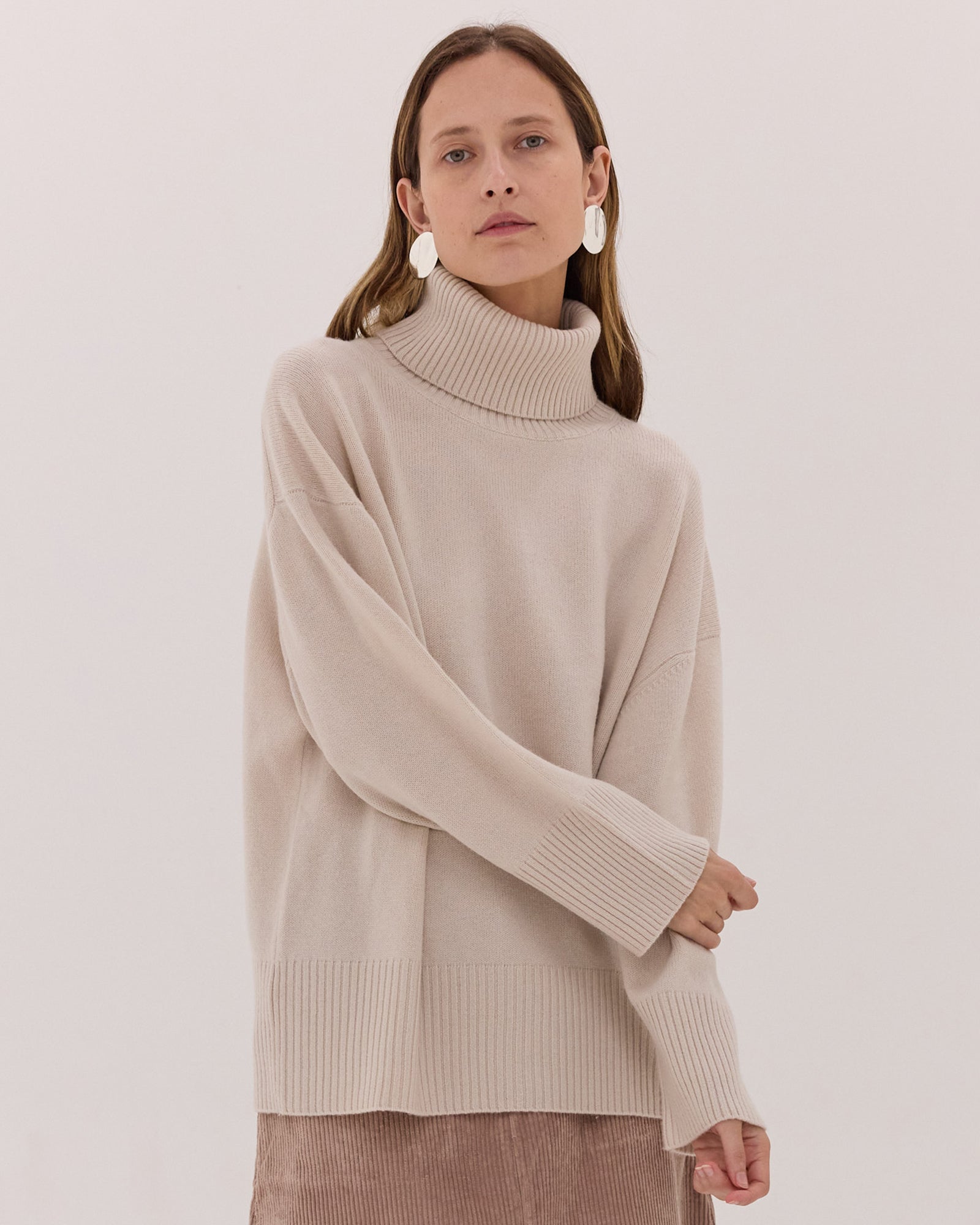 The Roll Neck Jumper | Jasmine by Cloth & Co.