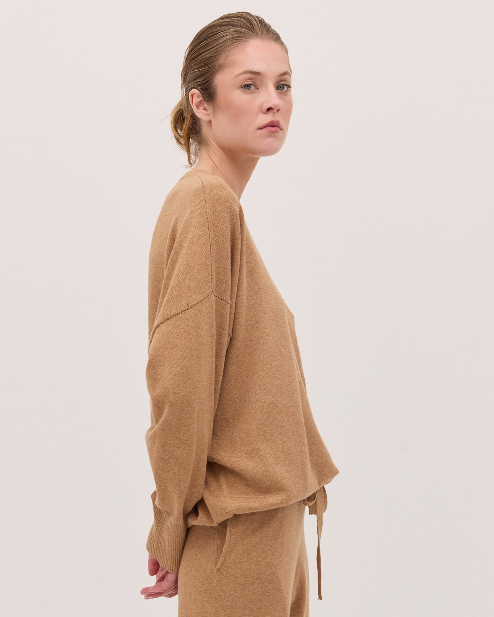 The Travel Crew Sweater | Rattan by Cloth & Co.