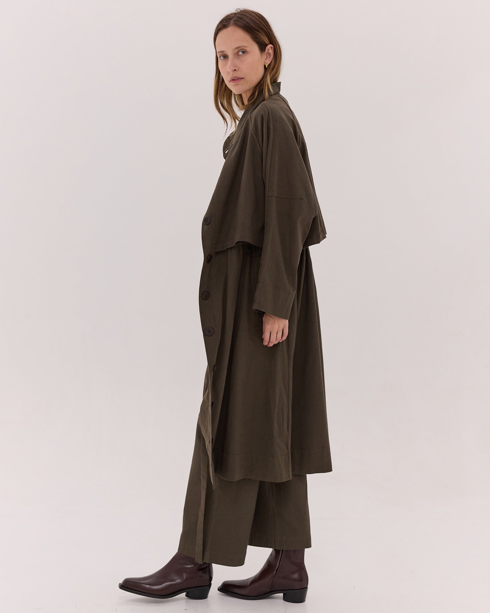 The Trench | Dark Olive by Cloth & Co.