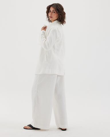 The Tailored Pant | White