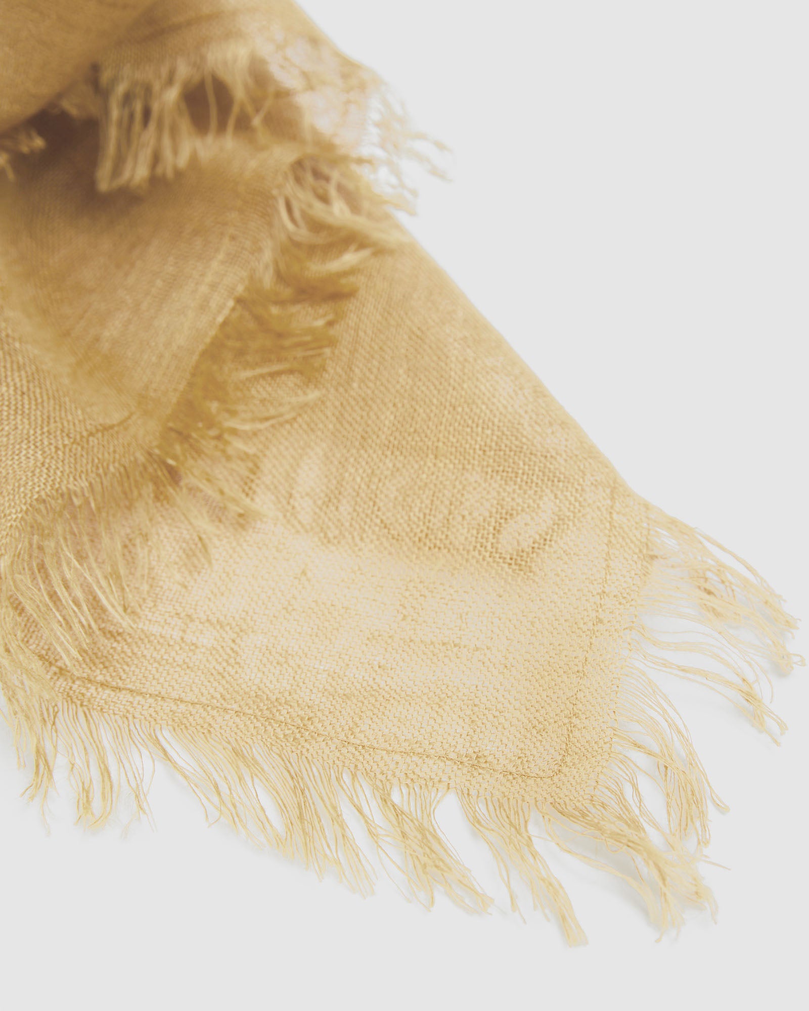 The Linen Scarf | Wheat