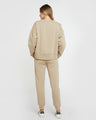 The Fleece Track Latte, 100% Certified Organic Cotton, Sustainable & Ethically Made Loungewear & Pants, Made For Good, Cloth & Co.