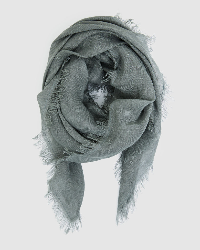 The Linen Scarf Rock Ridge, 100% Linen Scarves, Sustainable & Ethically Made Accessories, Made For Good, Cloth & Co. 