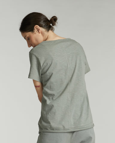 The Raw Hem Slub Tee | Newport