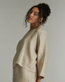 The Hemp Kimono Sleeve Tee Walnut Hull, 100% Woven Hemp, Sustainable & Ethically Made Tops & Shirts, Made For Good, Cloth & Co.
