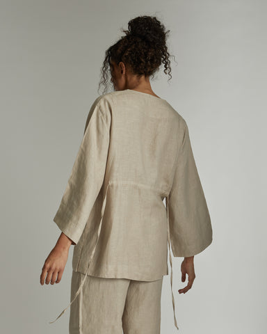 The Hemp Jacket Walnut Hull, 100% Woven Hemp, Sustainable & Ethically Made Jackets and Shirts, Made For Good, Cloth & Co.