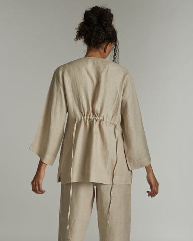 The Hemp Jacket Walnut Hull, 100% Woven Hemp, Sustainable & Ethically Made Jackets and Shirts, Made For Good, Cloth & Co.