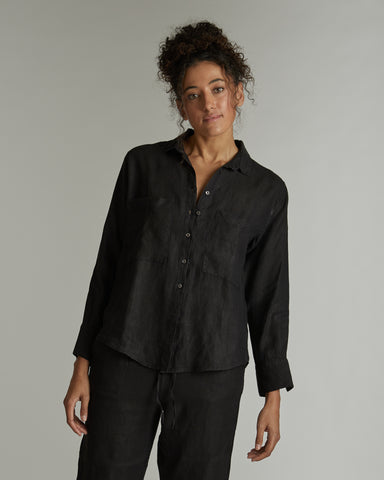 The Hemp Shirt Iron, 100% Woven Hemp, Sustainable & Ethically Made Tops & Shirts, Made For Good, Cloth & Co.