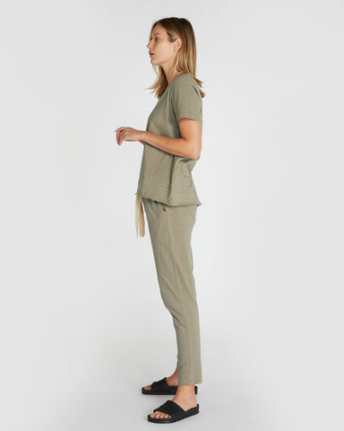 The Slub Lounge Pants Safari, 100% Certified Organic Cotton, Sustainable & Ethically Made Loungewear & Pants, Made For Good, Cloth & Co.