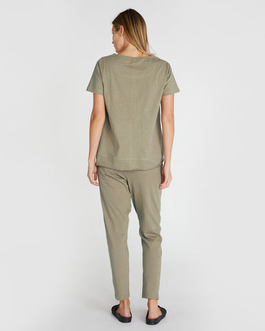 The Slub Lounge Pants Safari, 100% Certified Organic Cotton, Sustainable & Ethically Made Loungewear & Pants, Made For Good, Cloth & Co.